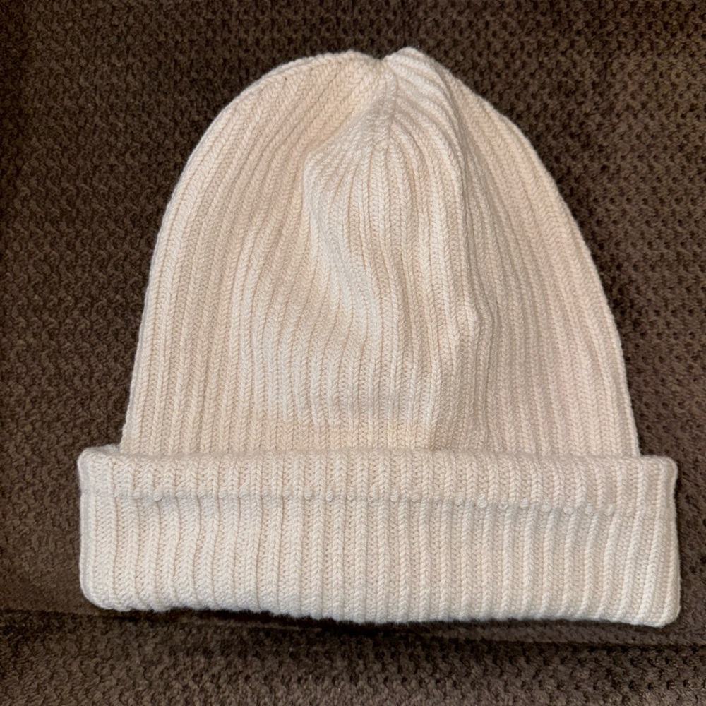 ABERCROMBIE cream kit hat